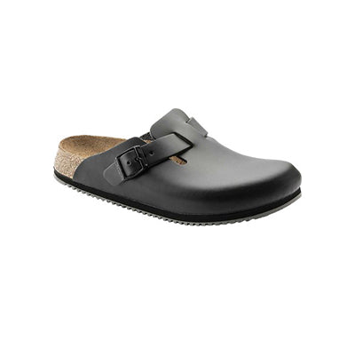 Birkenstock Smooth Boston Leather Super Grip | Chef Gear Footwear