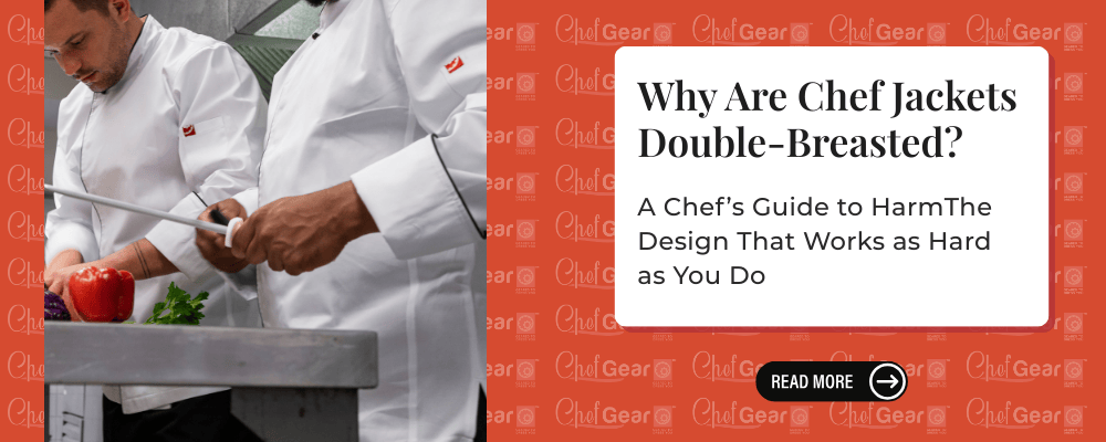 Why Are Chef Jackets Double-Breasted? The Design That Works as Hard as You Do