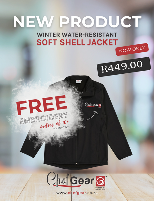 Soft Shell Water-resistant Winter Jacket | WGS020-100