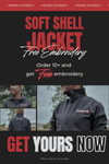 Soft Shell Water-resistant Winter Jacket | WGS020-100