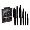 Tramontina Chef Kitchen Knives - 6pc | Stainless Steel | Nygma Black