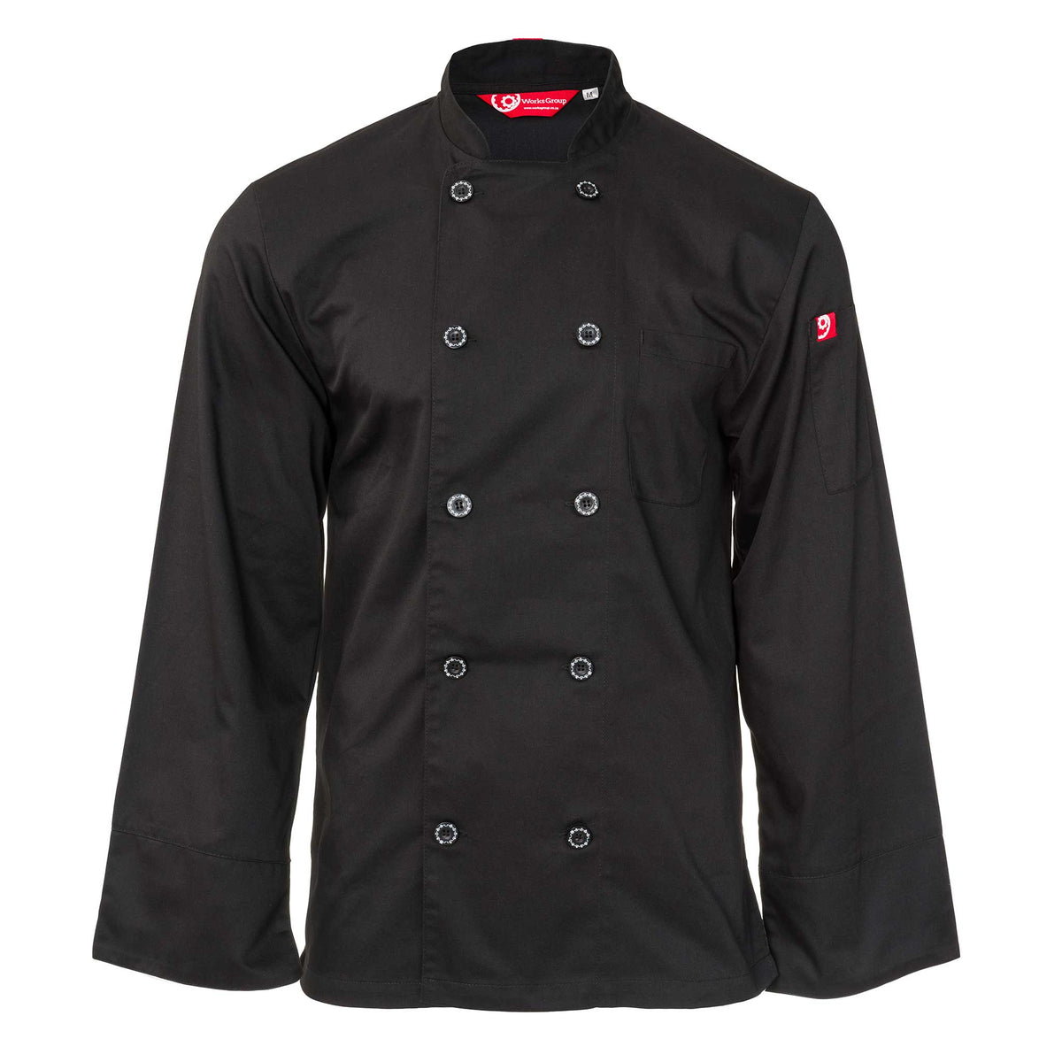 The Signature' Classic Long Sleeve Double-Breasted Chef Jacket | CUL201