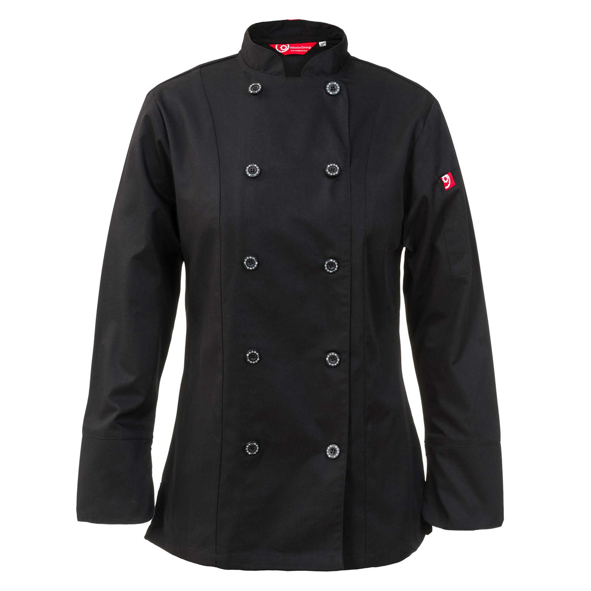 The Signature' Ladies 3/4 Sleeve Double-Breasted Chef Jacket | CUL204