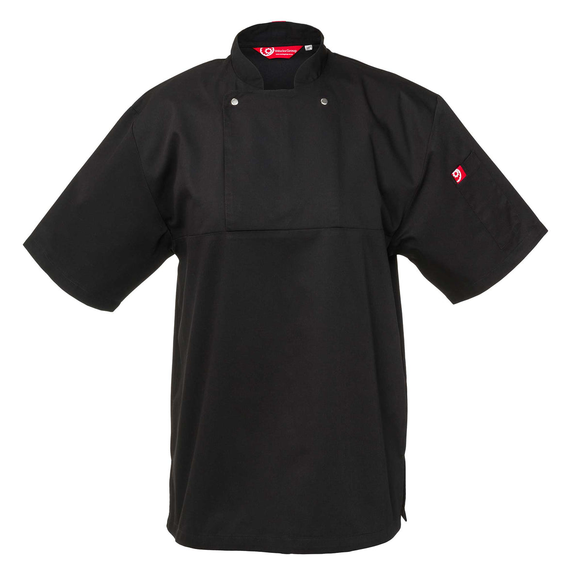 The Craftsman' Short Sleeve Pull-Over Utility Chef Jacket | CUL205