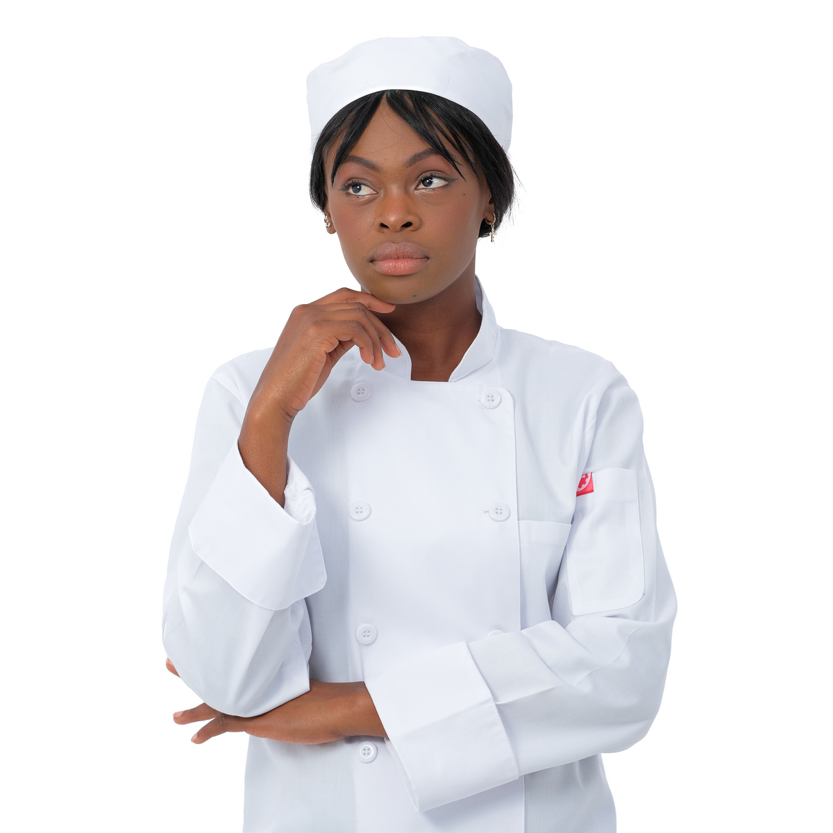 The Signature' Classic Long Sleeve Double-Breasted Chef Jacket | CUL201