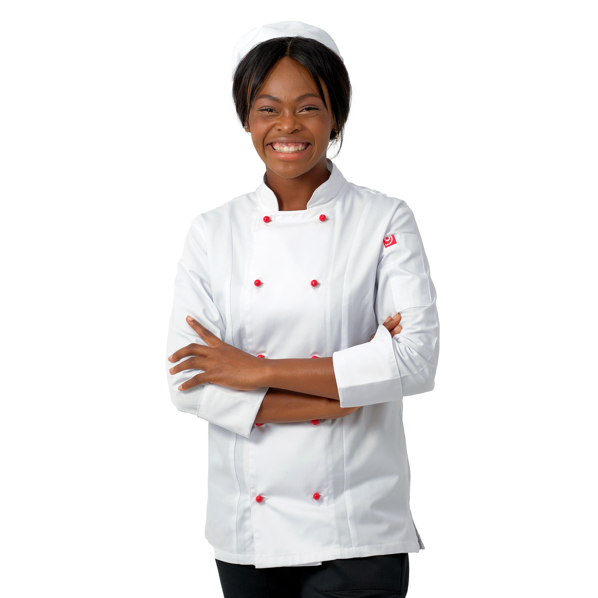 The Maestro' Ladies 3/4 Sleeve Executive Chef Jacket | CUL220