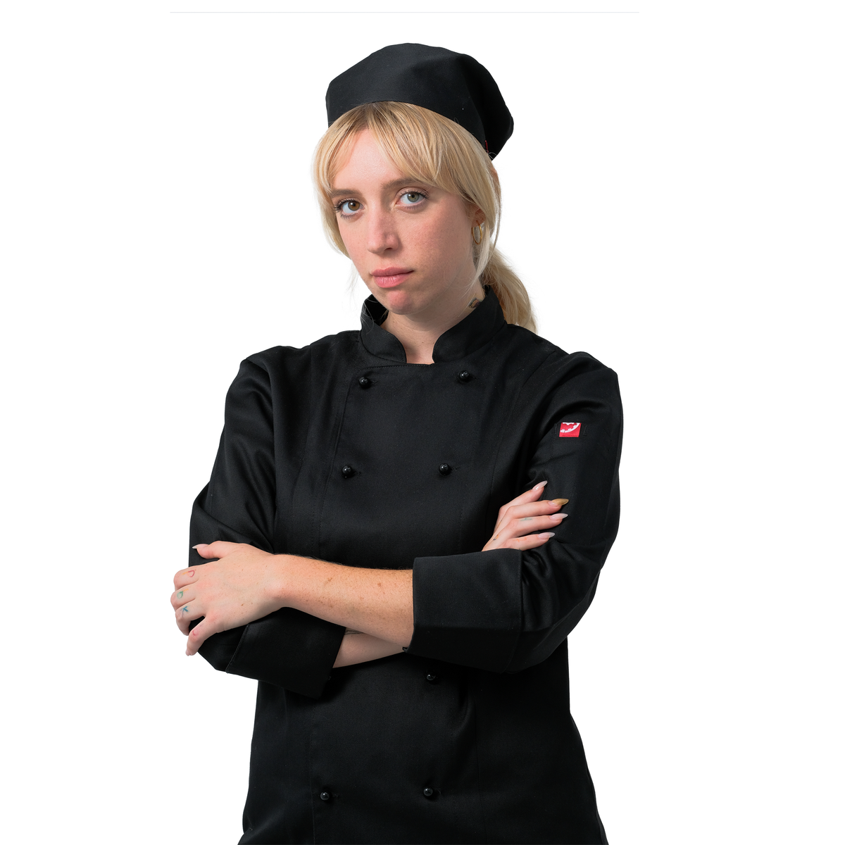 The Maestro' Ladies 3/4 Sleeve Executive Chef Jacket | CUL220