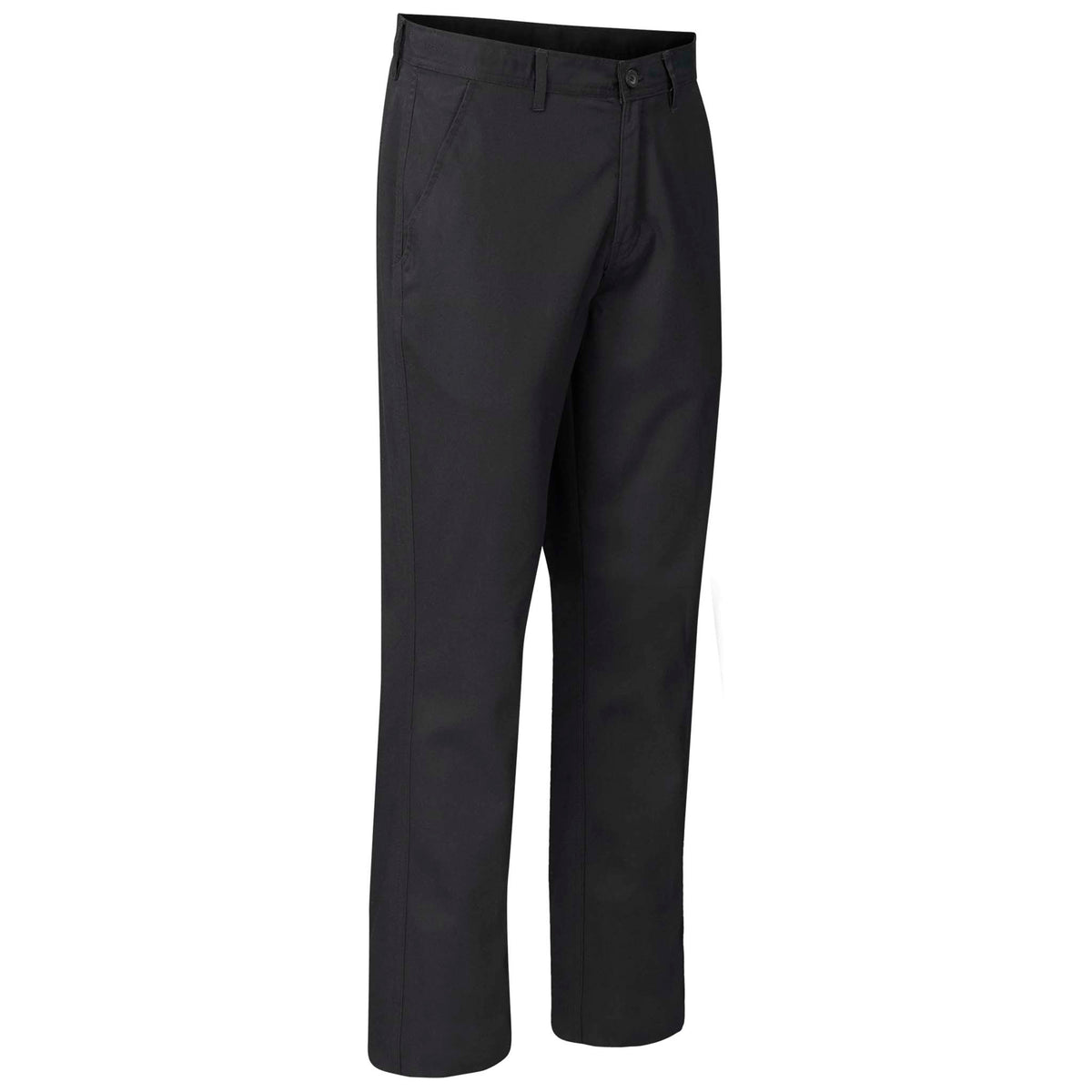 Mens Flat Front Cotton Chino Pants