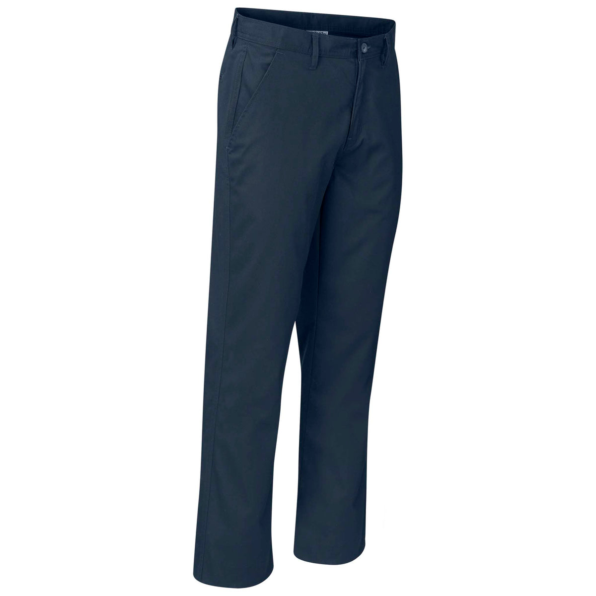 Mens Flat Front Cotton Chino Pants